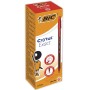 BIC Cristal Exact Rosso Penna a sfera Ultra sottile 20 pz (992604)