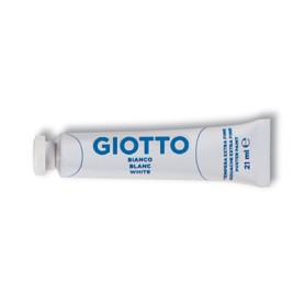 Giotto 355001 colore a tempera 21 ml Tubo Bianco (355001A)