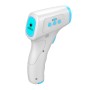 Techmade TM-JH-802 termometro digitale per corpo Termometro a rilevamento remoto Blu, Bianco Fronte Pulsanti (TM-JH-802)