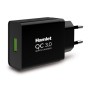 Hamlet XPWCU118QC Caricabatterie per dispositivi mobili Nero Interno (XPWCU118QC)