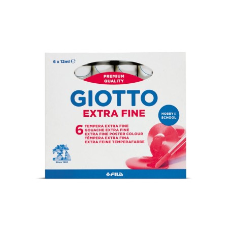 Giotto 352001 colore a tempera 12 ml Tubo Bianco (352001)