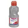 FILA Flacone 250 Ml Tempera Glitterata Colore Argento - Ideale Per Lavoretti Natalizi (531202)