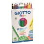 FILA Astuccio 12 Giotto Mega - Mina Gigante Diametro 5,5Mm (225600)