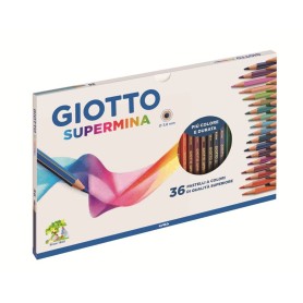FILA Astuccio 36 Giotto Supermina - Diametro Mina 3,8Mm (23590000)