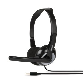 Hamlet Smart Auricolare Cablato A Padiglione Ufficio Nero, Argento (HHEADMJJ)