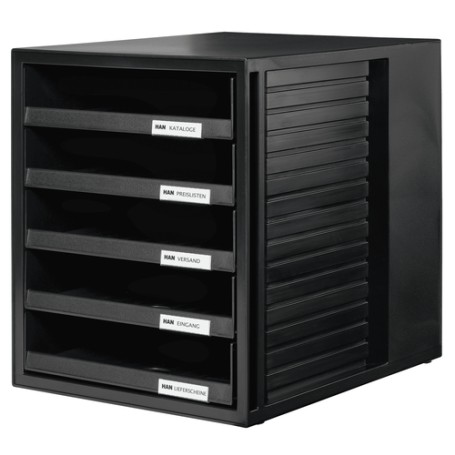 HAN 1401-13 organizzatore per cassetto di scrivania Nero (1401-13)