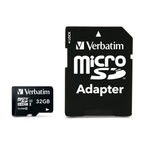 Verbatim Pro 32 GB MicroSDHC UHS Classe 10 (47041)