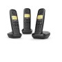 Gigaset A170 Trio Telefono analogico/DECT Identificatore di chiamata Nero (L36852H2802K111)