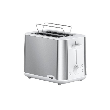 Braun HT 1510 8 2 fetta/e 900 W Acciaio inox, Bianco (0X23010039)