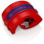 BiX, Rohrschneider fr Kunststoffrohre und Dichthlsen (rot/blau) (90 22 10 BK)