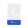 Plastic Cards in Kreditkartengre (transparent/blau, 2 Stck) (EU145101-1)