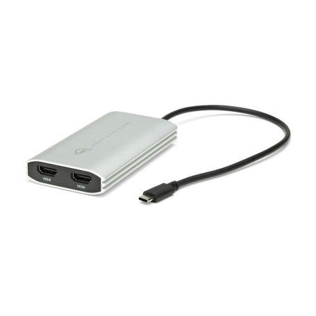 Adapter Thunderbolt 3  Dual HDMI 4K (silber/schwarz, 26cm, mit DisplayLink) (OWCCADPDL2HDMI)