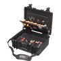 Werkzeug-Set Elektriker Competence XL (rot/gelb, 81-teilig, mit Koffer) (40523)