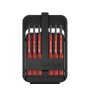Bit-Satz slimBit electric, TORX Plus (rot, 7-teilig) (43155)