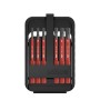 Bit-Satz slimBit electric (rot, 7-teilig) (43156)