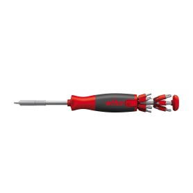 Schraubendreher mit Bit Magazin LiftUp 26one (schwarz/rot, 14-teilig, magnetisch) (43895)
