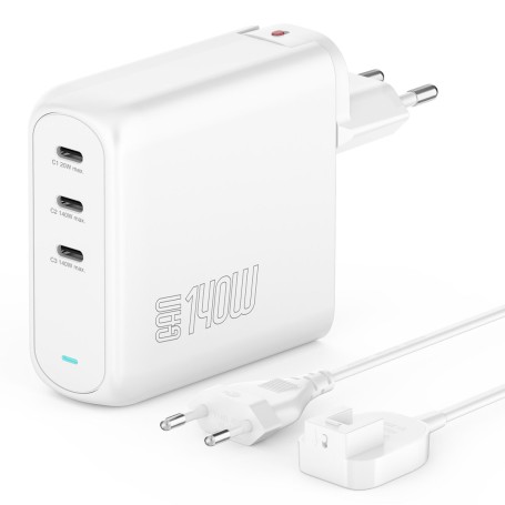 4smarts GaN Flex Pro Universale Bianco AC Ricarica rapida Interno (D544140)