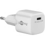 USB-C Schnellladegert Nano, PD, GaN, 20 Watt (wei, 1x USB-C, Power Delivery 3.0) (65404)