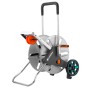 Schlauchwagen CleverRoll L Easy Metal (grau/orange) (18550-20)