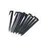 Haken (schwarz, 100 Stck) (04090-20)