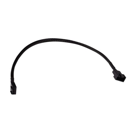 Verlngerungskabel 4-Pin auf 4-Pin, 30cm (schwarz) (18674)