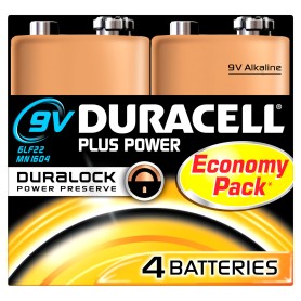 Duracell Plus Power Batteria monouso 9V Alcalino (142305)