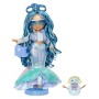 Rainbow High Winter Wonderland Doll- Skyler (Blue) (120834-EUC)