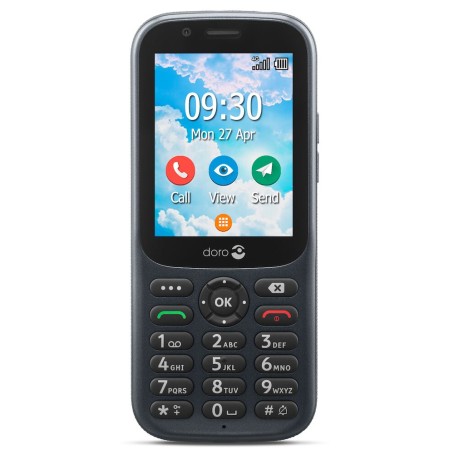 Doro 730X Mobiltelefon graphit (40-47-1184)