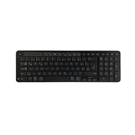Contour Design Balance tastiera Ufficio Wireless a RF + USB QWERTZ Tedesco Nero (102100)