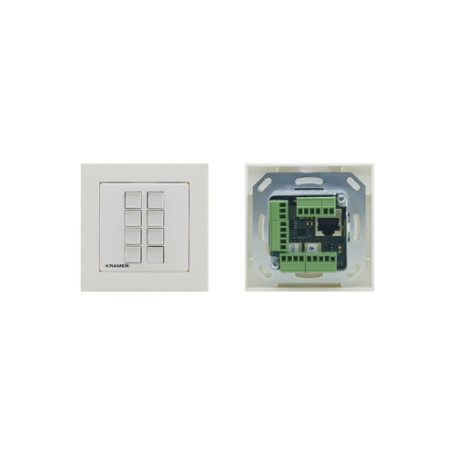 Kramer Electronics RC-208/EU-80/86(W) interruttore Bianco (30-804750390)