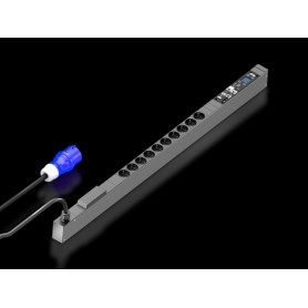 Rittal PDU metered 16A/1P CEE 10xCEE 7/3 Schuko (7979211)