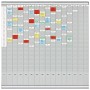 Franken PV-SET5 agenda da parete Grigio Multilingua