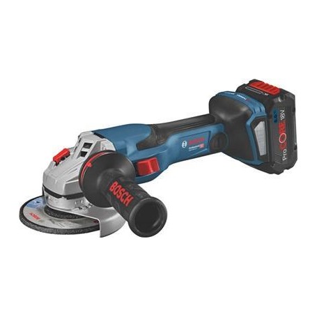 Bosch Akku-Winkelschleifer GWS 18V-15 SC Set 125mm, 2x8,0Ah ProCore+GAL18V-160,L-BOXX (62971+61467)