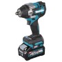 Makita TW007GM201 - Schlagschrauber - schnurlos - 4 Geschwindigkeiten - 1/2" -Vierkantantrieb - 1100 N·m - 2 Akkus, Ladegerät 