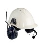 3M PELTOR LiteCom Auricolare Wireless Passanuca Nero, Blu, Bianco (XH001680442)