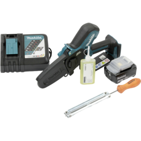 Makita Akku Kettensäge inkl. Akku, inkl. Ladegerät Schwertlänge 100 mm (DUC101RF01)