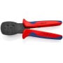 Knipex 97 54 25 pinza crimpatrice Nero, Blu, Rosso