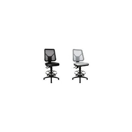 Topstar Arbeitsstuhl "TEC 80 PK Counter", Bezug: schwarz Permanentkontakt-Mechanik, stufenlos arretierbar, mit (73280 PU0T)