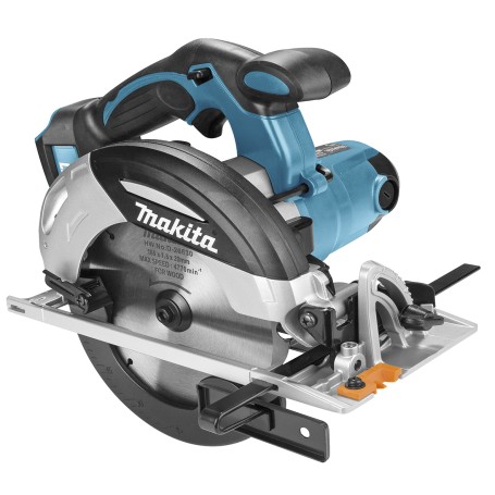 Makita DHS630ZJ sega circolare portatile 16,5 cm Nero, Blu 3100 Giri/min