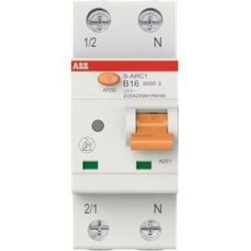 ABB S-ARC1 B16 B16, 6kA, 1P+N, 2TE Brandschutzschalter (2CSA255901R9165)