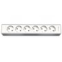 Kindermann 7449000306 cassetta di scarico Tipo F Alluminio, Bianco