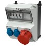 MENNEKES 920010 presa energia Tipo F Blu, Rosso, Bianco