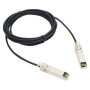 Extreme networks 1m SFP+ cavo InfiniBand e in fibra ottica SFP+ Nero, Argento (10304)