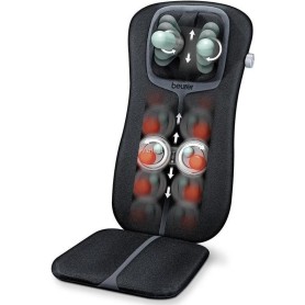 Beurer MG 254 Shiatsu-Sitzauflage, Nackenmassage, Massage des gesamten Rückens, schwarz/grau (MG 254)