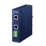 PLANET IP30 Industrial Single-Port 10Gbps 802.3bt PoE++ Splitter 24 V (IPOE-176S)