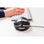 BakkerElkhuizen Oyster mouse Ambidestro USB tipo A 1200 DPI (BNEOYML)