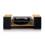 Lenco LS-300 Giradischi con trasmissione a cinghia Nero, Legno (LS-300WOOD)