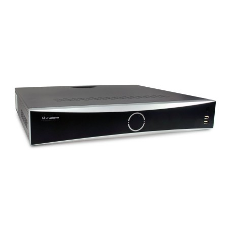 LevelOne NVR-0411 4-Kanal Netzwerk Videorek. PoE H.265 10TB (NVR-0411)