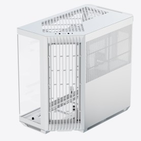 APNX V1 PC-Gehäuse, Midi-Tower, ATX, Tempered Glass - weiß (APCM-VI01003.21)