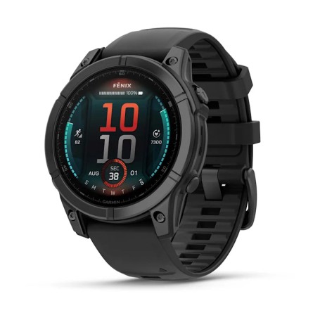Garmin Fenix E 3,3 cm (1.3") AMOLED 47 mm Digitale 454 x 454 Pixel Touch screen Nero Wi-Fi GPS (satellitare) (010-03025-01)